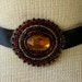 Gold Sequin Beaded Choker / Headband / Hair Tie - Adjustable Length - OlyTeam