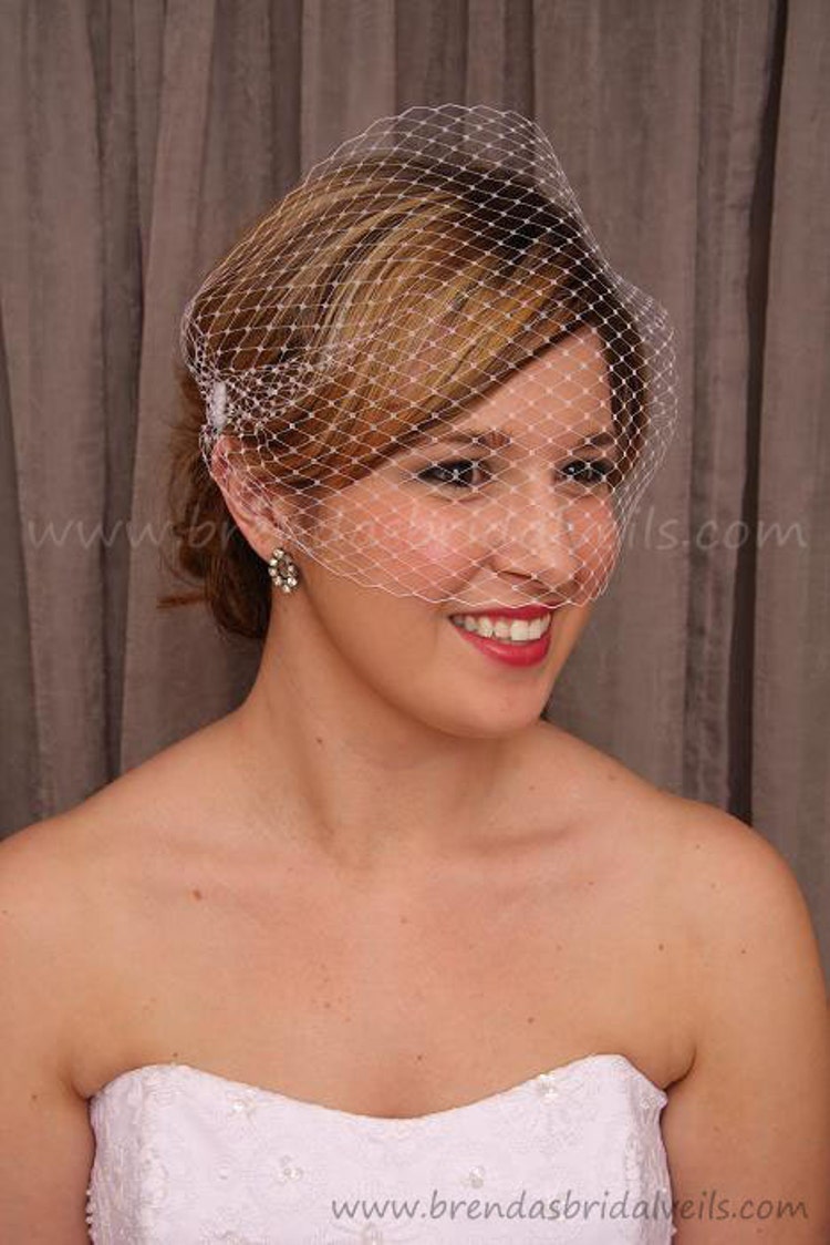 Birdcage Veil Wedding Veil Bridal Veil By Brendasbridalveils