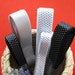 White Black Grey Polka Dots Silky Gift Ribbon Set 15 Meters / 16.4 yards