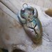 Astarte Mother Goddess Of Fertility...Raku Pendant