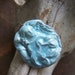 Your Guardian Angel Carolina Blue Skies Raku Pendant