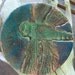 Summer Nights and Dragonfly Flights...Raku Cabochon