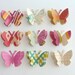 3D Paper Butterflies - Bedfordshire - ready to ship
