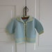 Baby Infant Sweater Clothing Children Blue Yellow Unisex Boy Girl Vintage