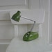 Lamp Lighting Desk Office Green Mid Century Retro