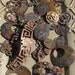 LOT OF RUSTED JEWELRY PIECES GREAT FOR ANY ALTERED ART, MIXED MEDIA, ASSEMBLAGE OR STEAM PUNK PROJECT 8