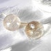Rutilated Quartz better than a Pearl Earring with 14k Gold