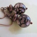 Dragon Vein Agate Earrings