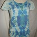 Alternative Apparel Earth Label Organic Cotton Large Tie Dye Clothing Womans