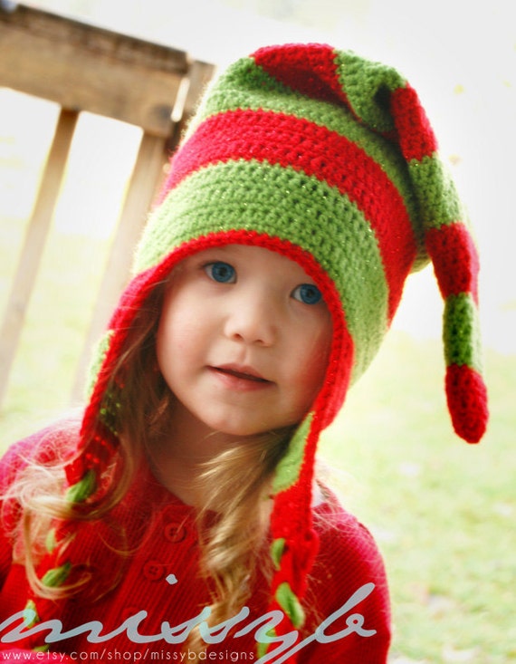 Crochet Hat Pattern Easy Crochet Christmas Hat Child Size