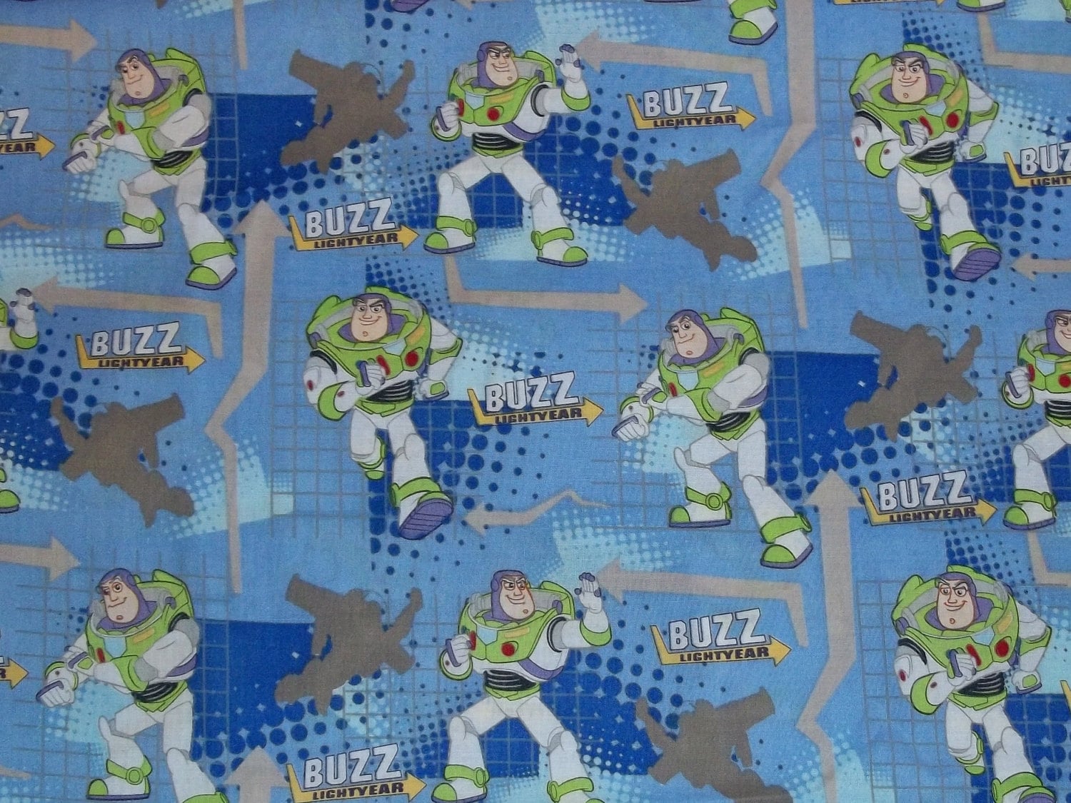 buzz lightyear fleece fabric