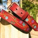 Flower Power Hand Tooled Hand Painted Vintage Style Belt
