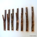 Natural Tree Hooks -- Set of 7