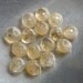 Citrine, Faceted Rondelles, Pale Yellow, 8x5mm, 15ea