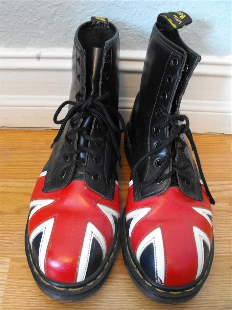 dr martens drapeau anglais