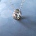 My Sister, My Friend - Jewelry for Sisters - Necklace - Sterling Silver - NOTE CARD POEM - For 2, 3 or 4 Sisters - Gift