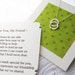 RESERVED for Naomi -For You, My Friend - Friendship Keepsake Necklace w/ Poem Note Card Included - Sterling Silver