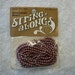 Vintage Brown Faux Pearls 86026 3.5mm NOS