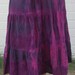 womens skirt Tie Dye Hippie skirt
