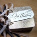 Our Wedding Mini Album Chipboard Scrapbook CIJ SALE