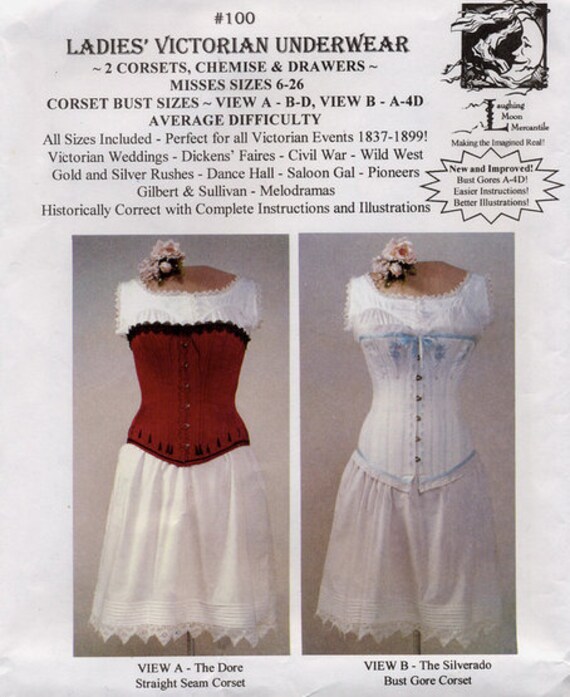 Pattern, Dore Victorian underwear