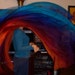 Sahariah's Silk Belly Dance Veil Killer Tornado Poi Voi Set