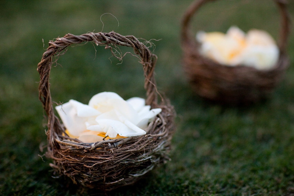 CUSTOM Rosemary for Remembrance Rustic Flower by BasketsByPamela
