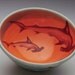 Hammerhead Shark Bowl/ pottery wheel thrown