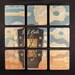 J.J. CALE - Recycled Record Album Coaster Set created from the Troubadour Lp