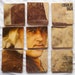 CHARLIE RICH Album Jacket Coasters and "Behind Closed Doors" Wacky Record Bowl