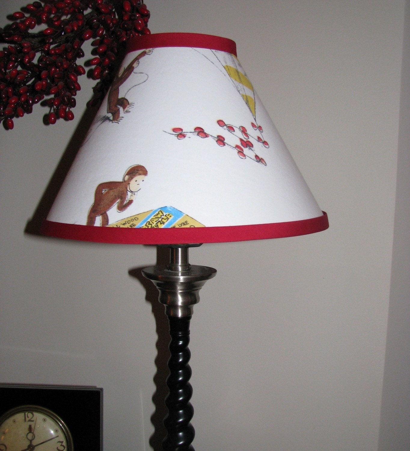 Curious Lamp shade nursery