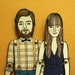 RESERVED FOR NATHALIE custom paper dolls