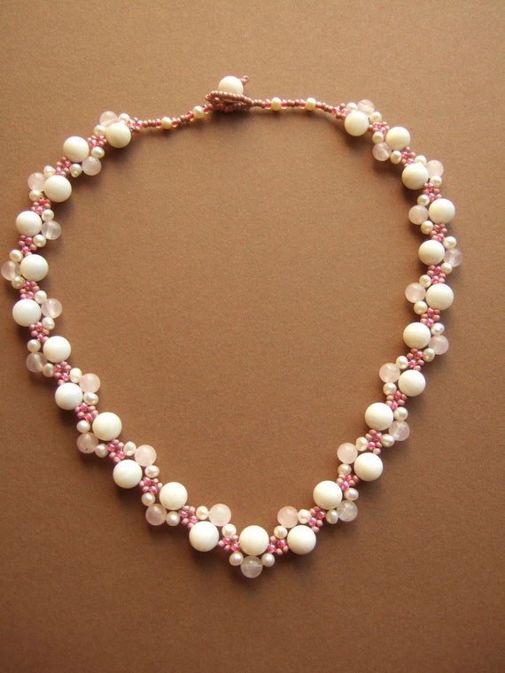 White Sea Shell Necklace