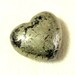 Giant Puffy Iron Pyrite Fools Gold Heart Awesome