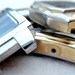 Steam Punk Supplies 5 Vintage Square Rectangle Watch Cases