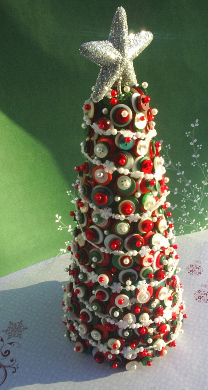 button covered christmas tree button covered christmas tree