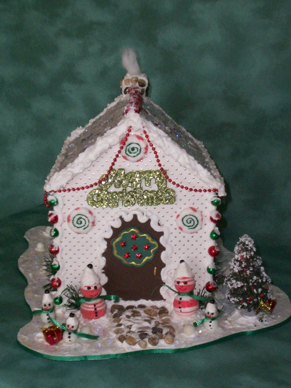 christmas artificial gingerbread house centerpiece christmas artificial gingerbread house centerpiece
