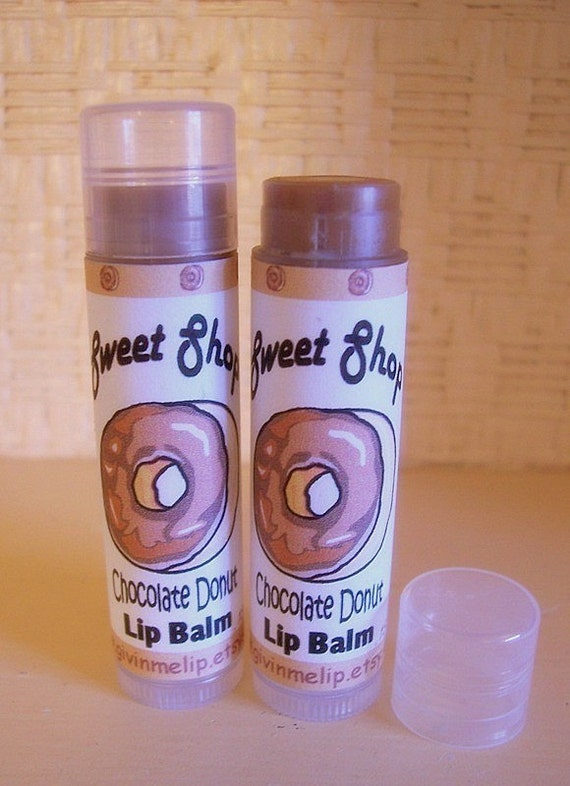 Lip Balm CHOCOLATE DONUT Lip Balm Vegan