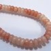 10 Beads...Pink Opal Smooth Rondelle Gemstone Beads..6x4mm...BB