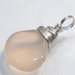 Wire Wrapped Peach Chalcedony Gemstone Pendant......BB