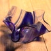 Cobalt Blue Glass Votive Holder