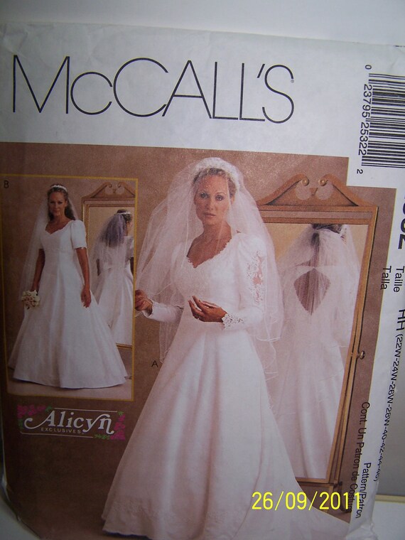 size patterns dress plus wedding mccalls Sewing size McCalls, bridal womens 22W 28W, gown, size pattern plus size patterns dress plus wedding mccalls Sewing size McCalls, bridal womens 22W 28W, gown, size pattern plus