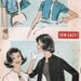 Vintage 1960 Advance 9321 UNCUT Sewing Pattern Misses' Reversible Jackets Size 12 Bust 32