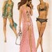 1970s Simplicity 8840 Vintage Sewing Pattern Misses' Bikini and Beach Cover Up Size 10 Bust 32-1/2