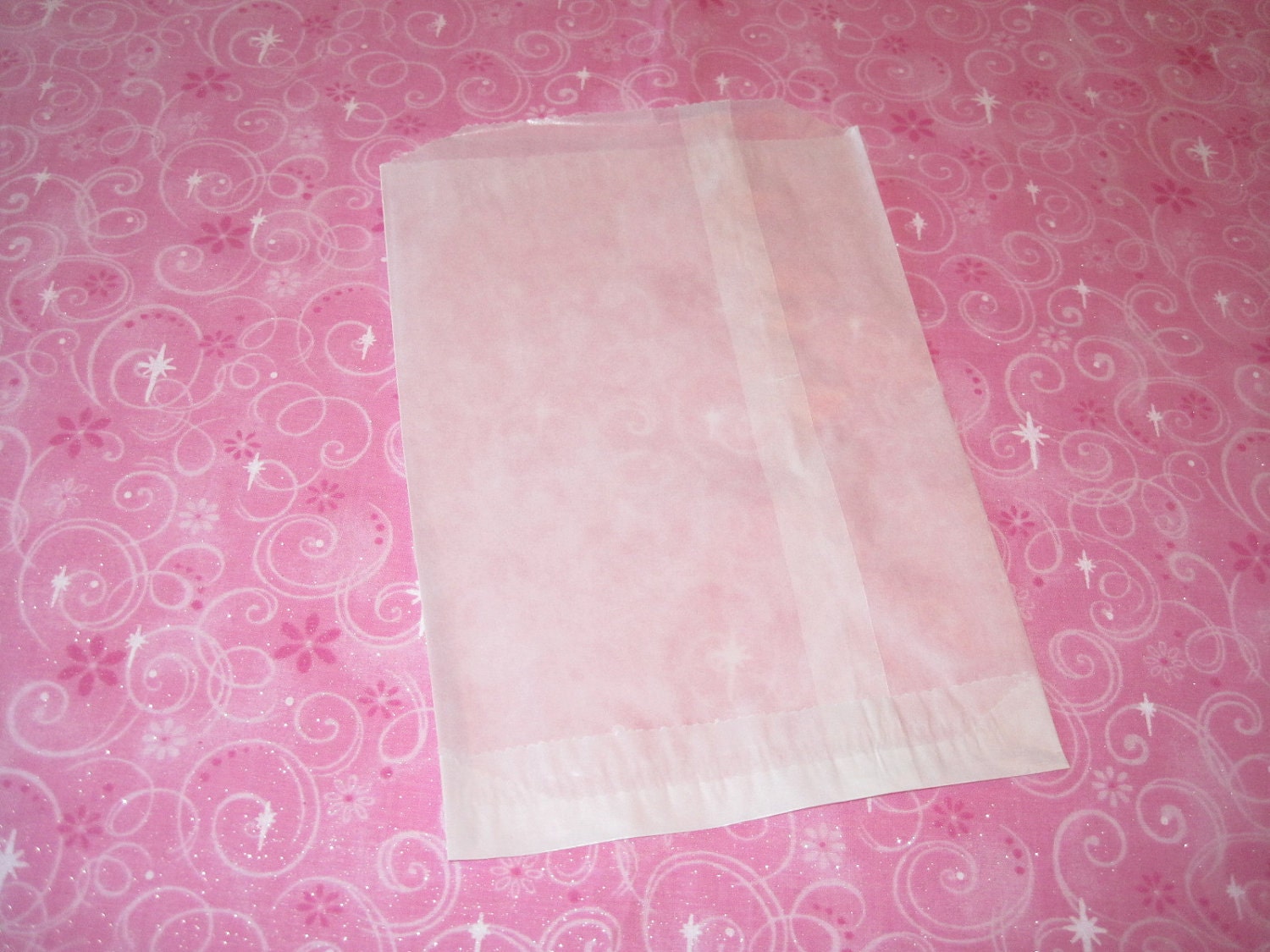 50 Wax Paper Bags, Candy Bags, Food Bags, Bakery Bags, Wax Bags 