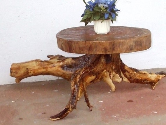 Driftwood Plant stand