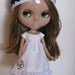 RESERVED LISTING For FORTYDOLLYWINKS - B is for Blythe White