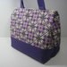 Insulated Lunch Bag Purse - Purple Jewel