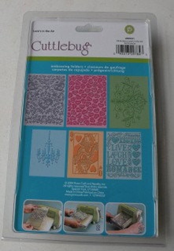 Provo Craft CuttleBug Embossing Folder Set of 6 Loves In The