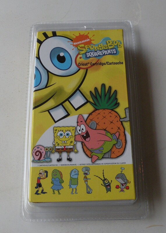 Cricut Cartridge Spongebob Squarepants